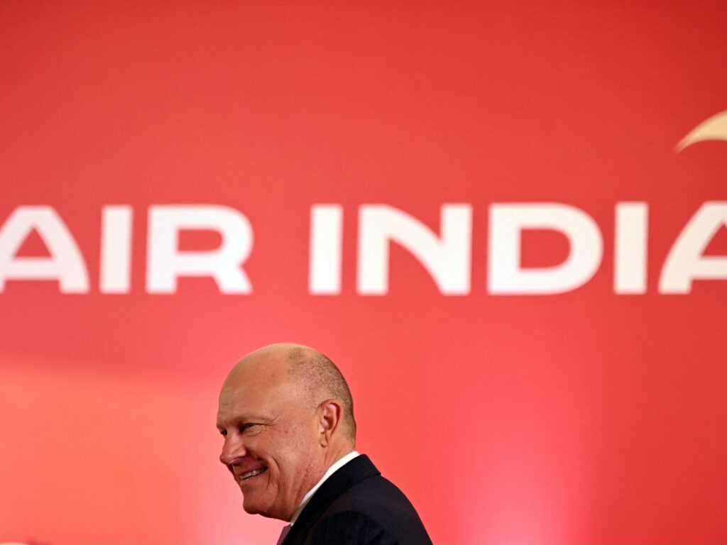 Meet the CEO trying to turn around Air India, the 92-year-old airline with a pile of problems